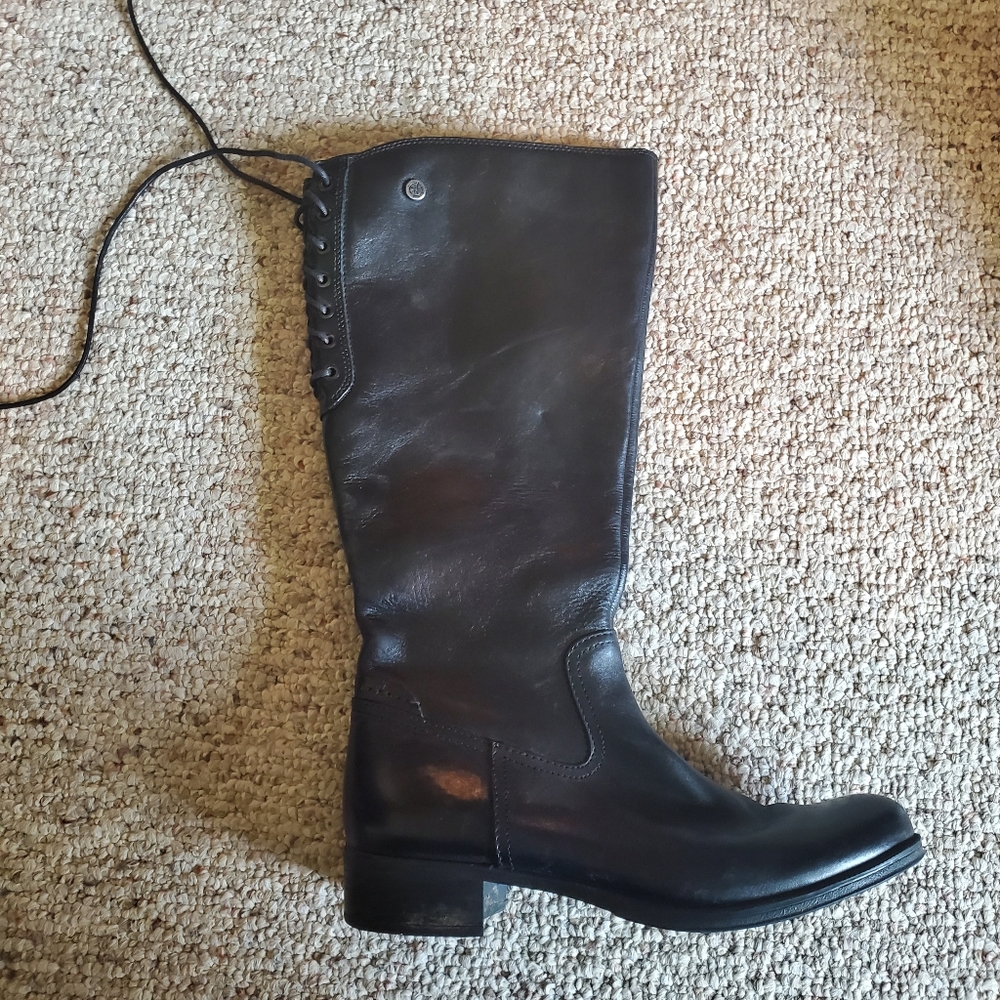 Bussola Siena Women's Black Leather boots